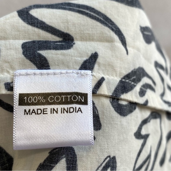 Elizabeth James Daphne Scribble Dress Puff Sleeves Pockets - Picture 14 of 15